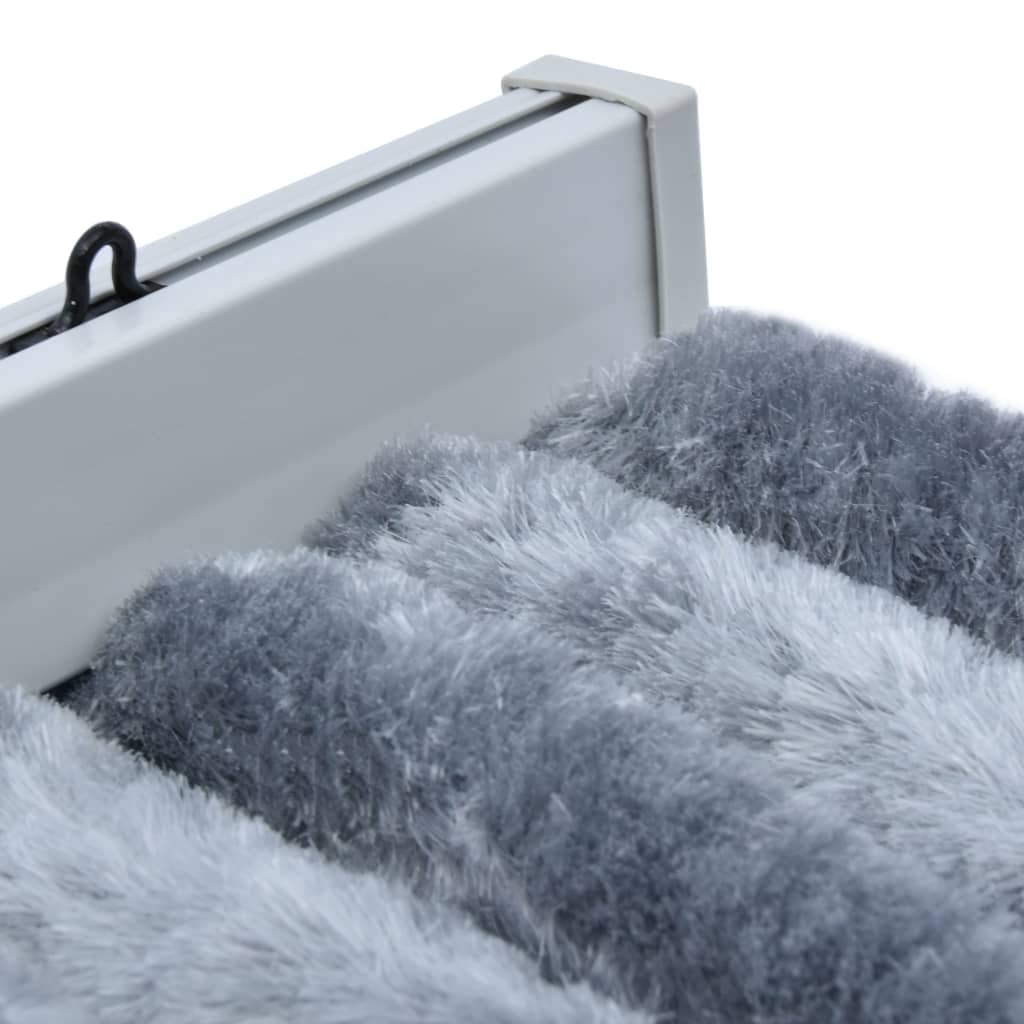 Vliegengordijn 56X200 Cm Chenille Zilverkleurig