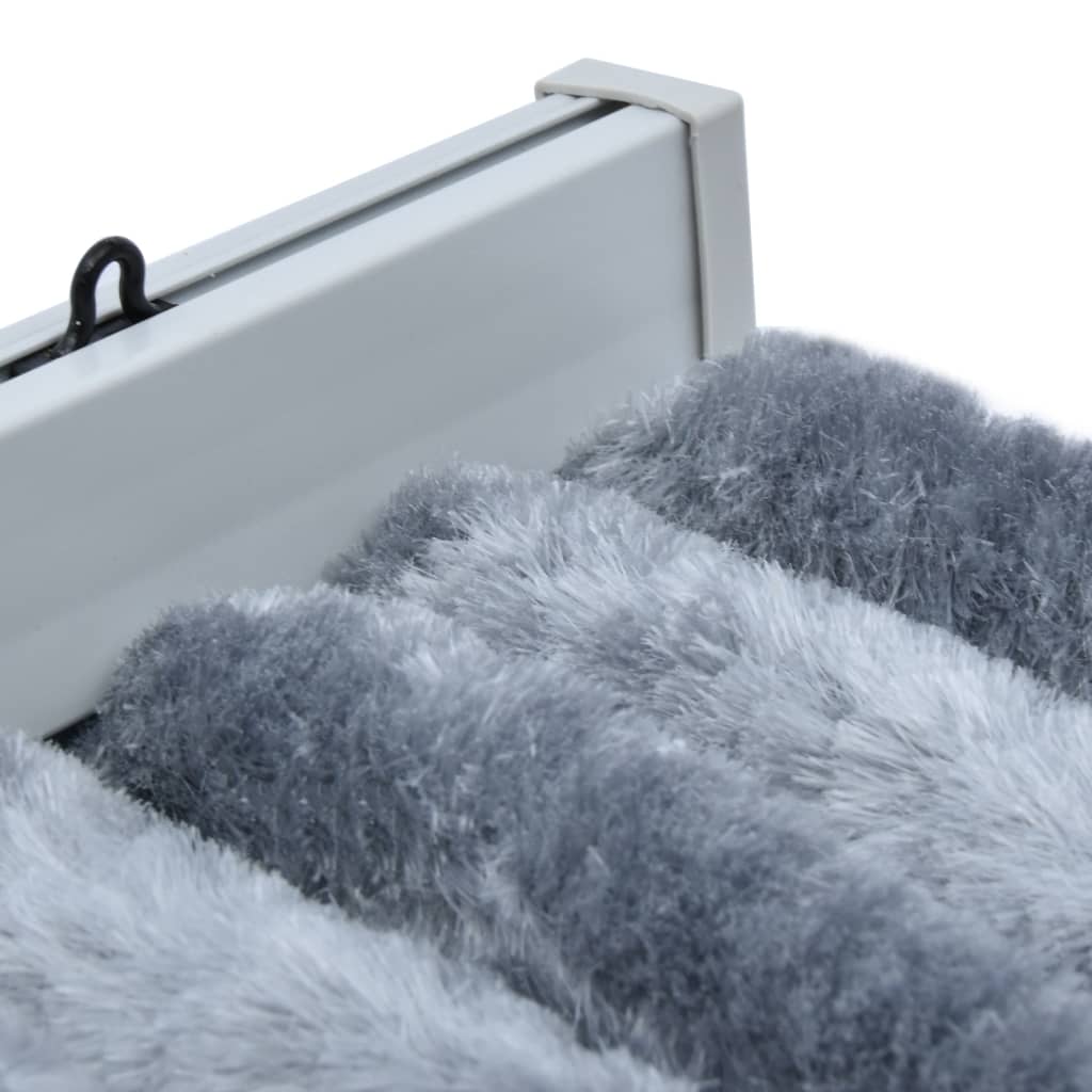 Vliegengordijn 90X200 Cm Chenille Zilverkleurig