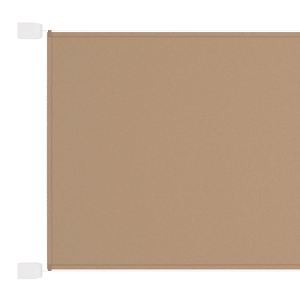 Luifel Verticaal 100X100 Cm Oxford Stof Taupe