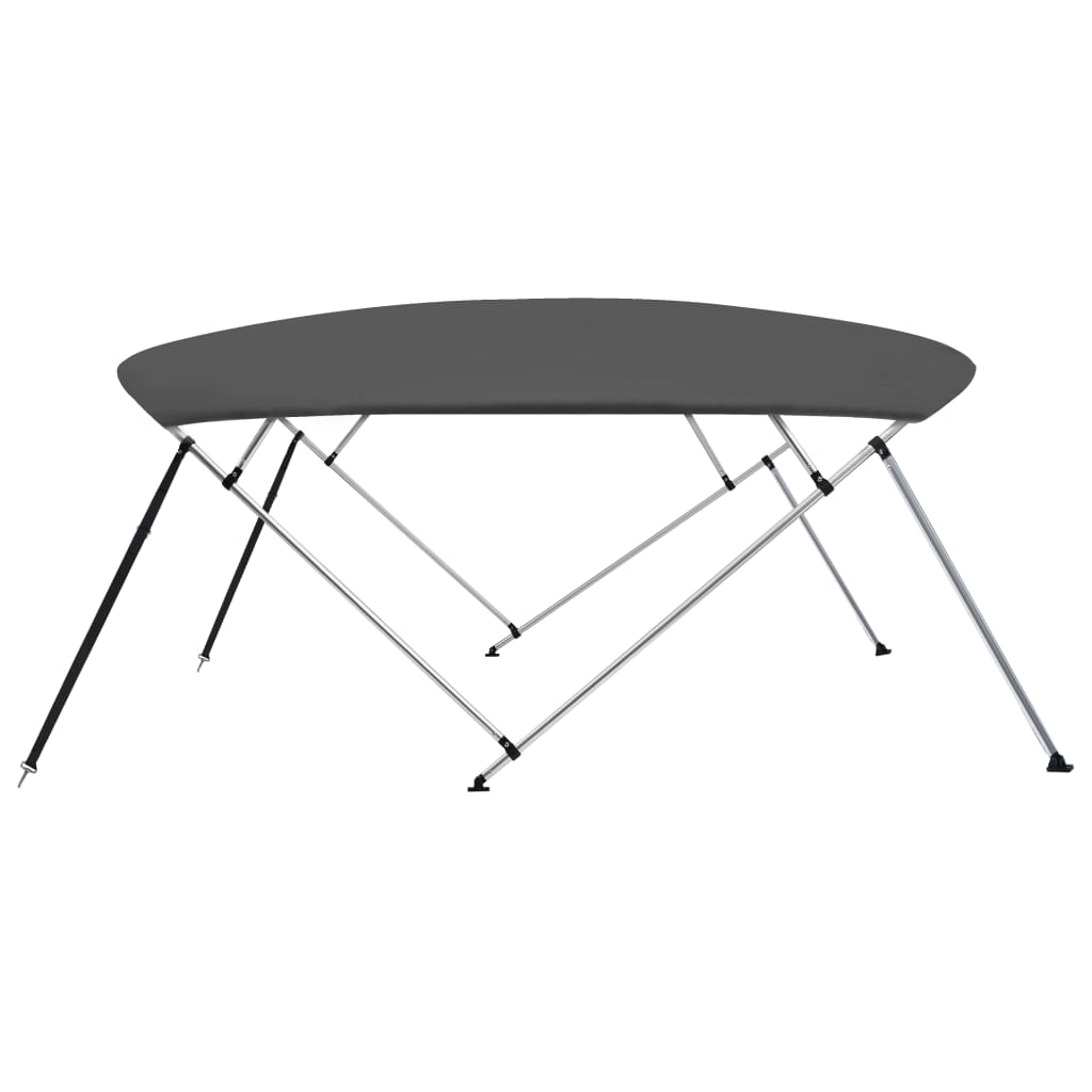 Bimini-Top 4 Bögen 243X(230-244)X137 cm Anthrazit