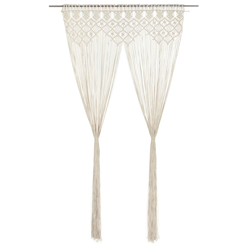 Gordijn Macramé 140X240 Cm Katoen