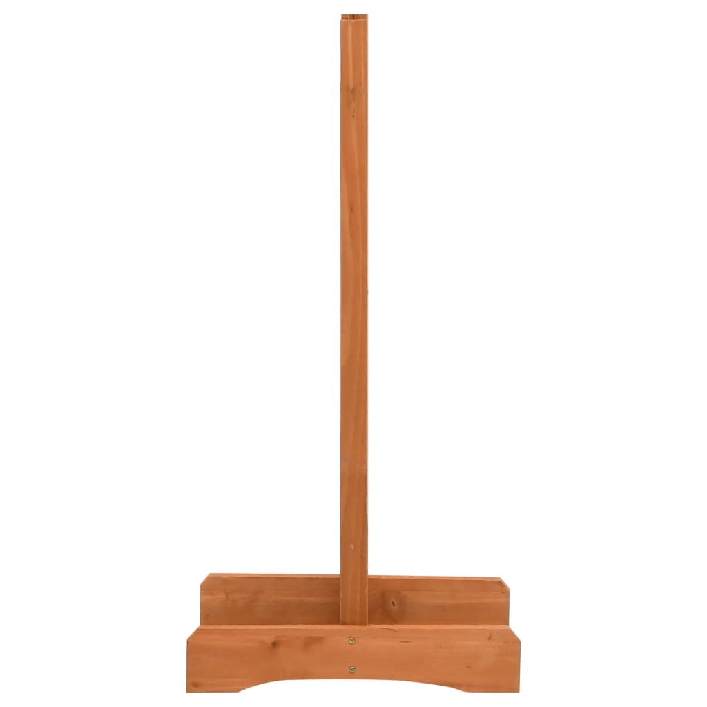 Tuinlatwerk 120X60 Cm Massief Vurenhout Oranje