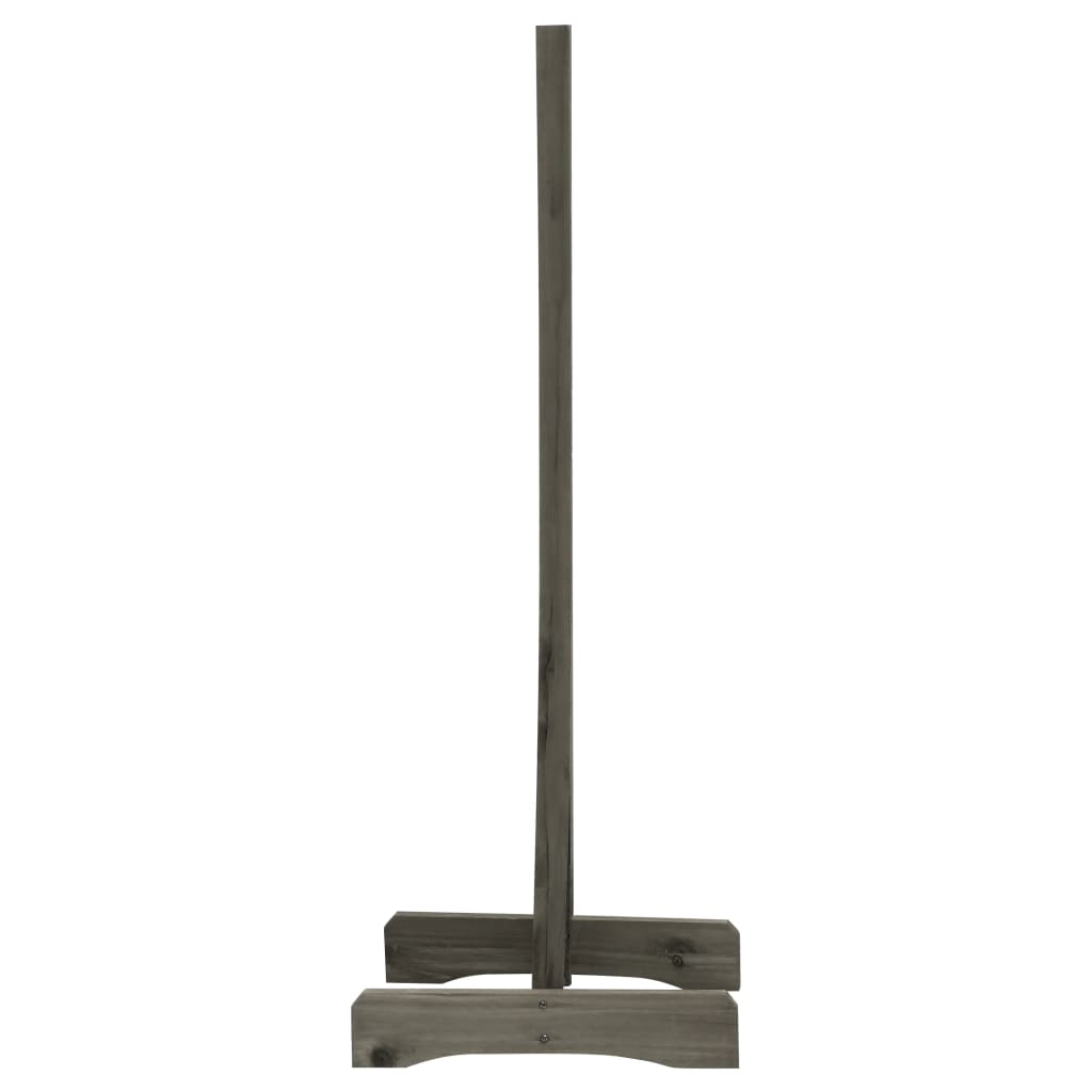 Tuinlatwerk 150X80 Cm Massief Vurenhout Grijs