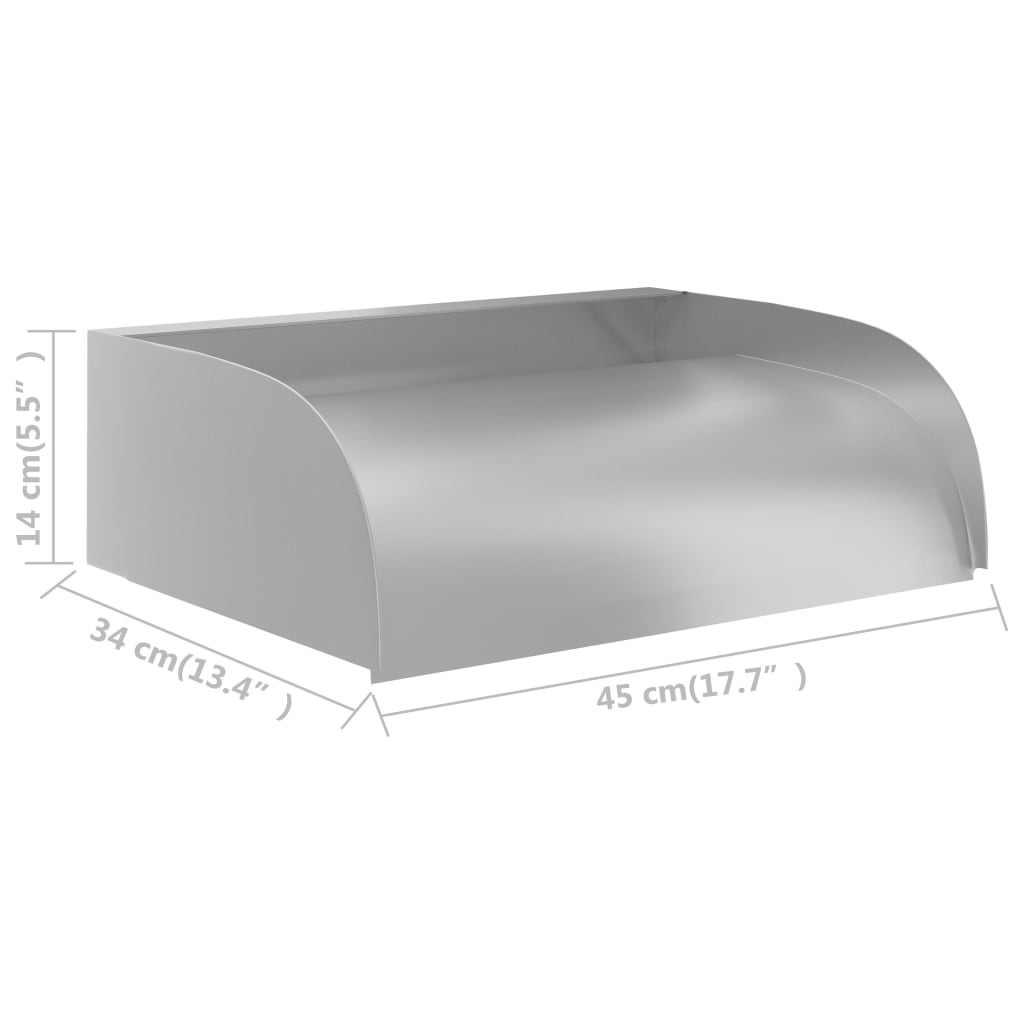 Waterval 45X34X14 Cm Roestvrij Staal 304