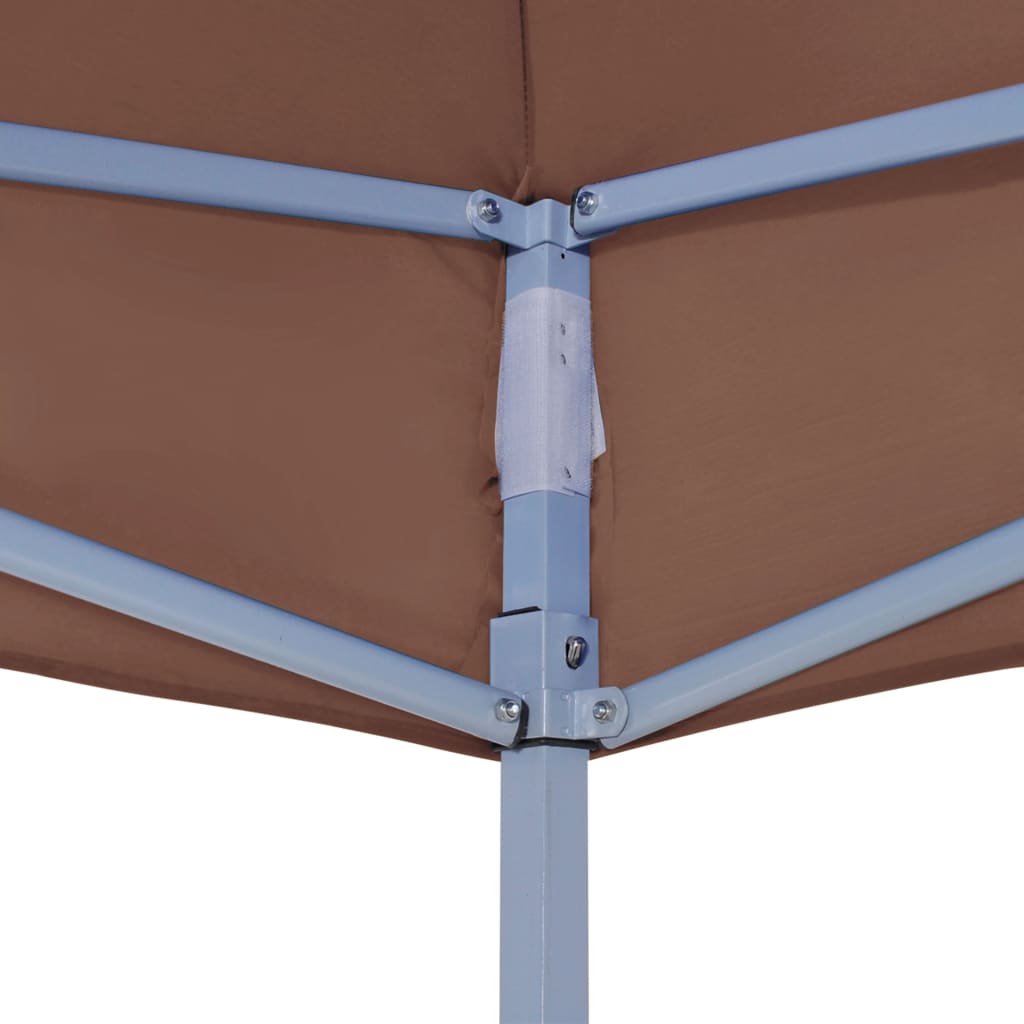 Partytentdak 270 G/M² 3X3 M Bruin