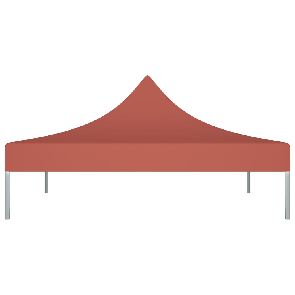 Partytentdak 270 G/M² 3X3 M Terracotta
