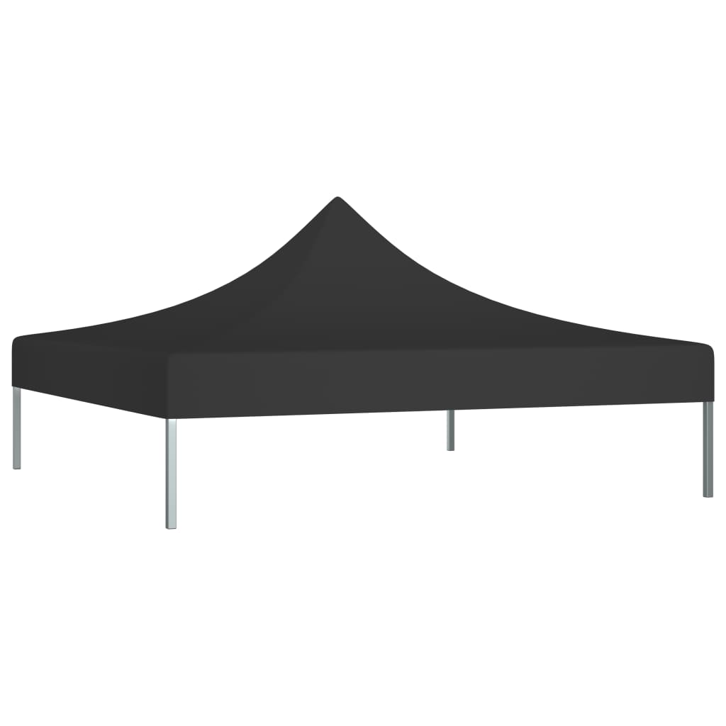 Partytentdak 270 G/M² 3X3 M Zwart