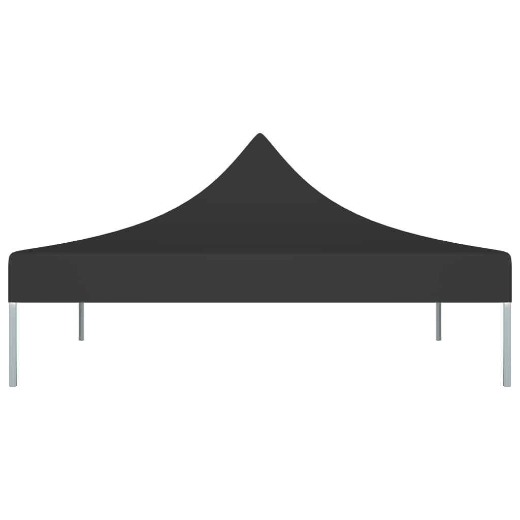 Partytentdak 270 G/M² 3X3 M Zwart