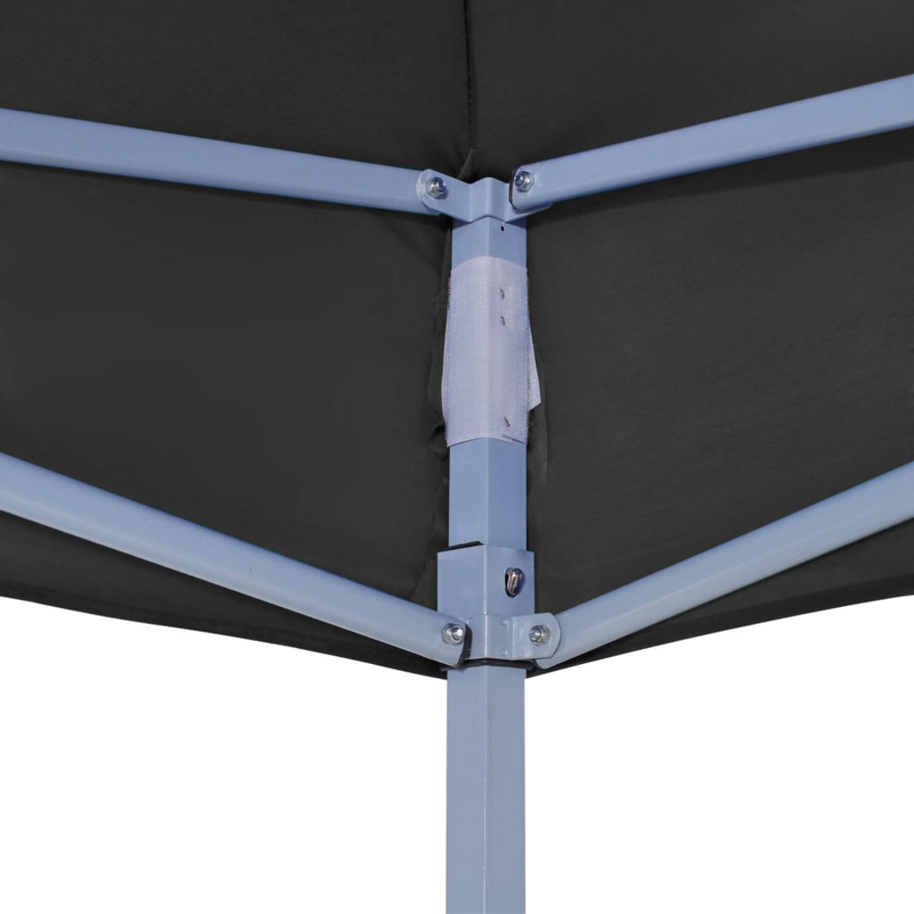 Partytentdak 270 G/M² 3X3 M Zwart