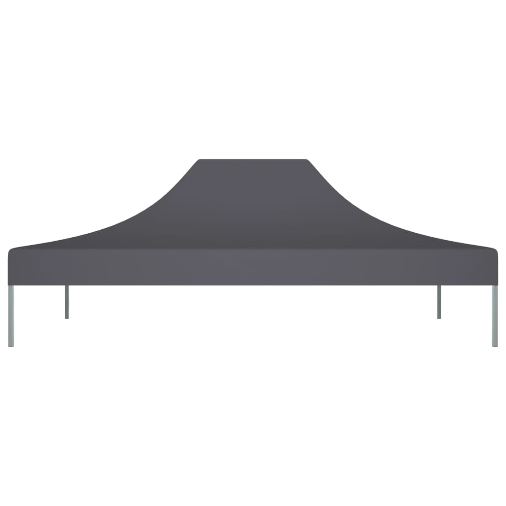 Partytentdak 270 G/M² 4X3 M Antraciet