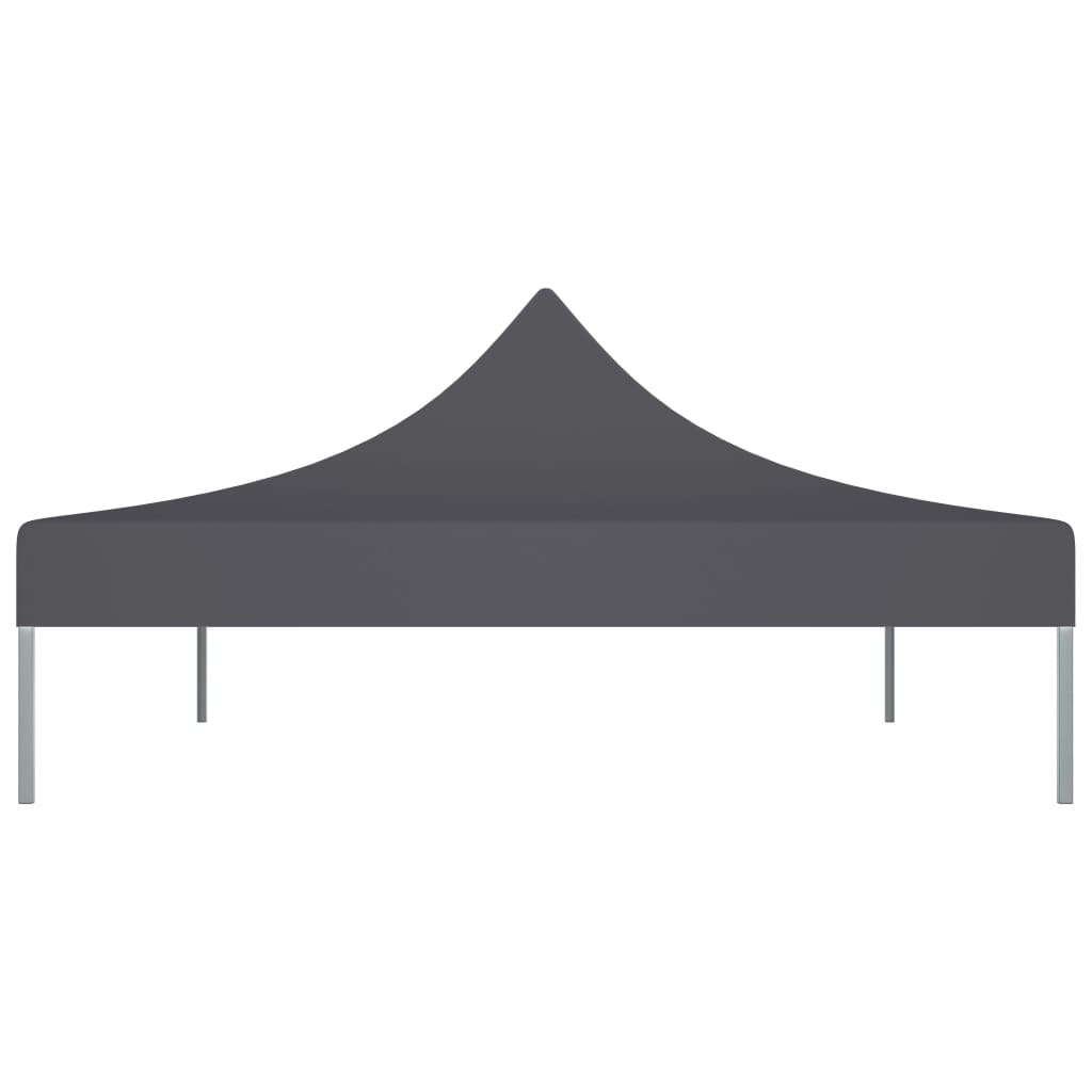 Partytentdak 270 G/M² 4X3 M Antraciet