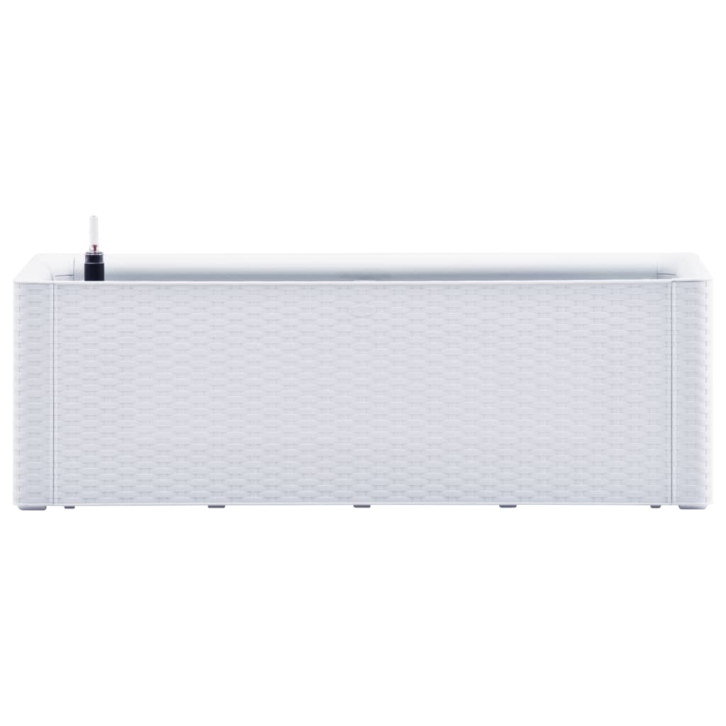 Plantenbak Hoog Met Zelfbewateringssysteem 100X43X33 Cm Wit