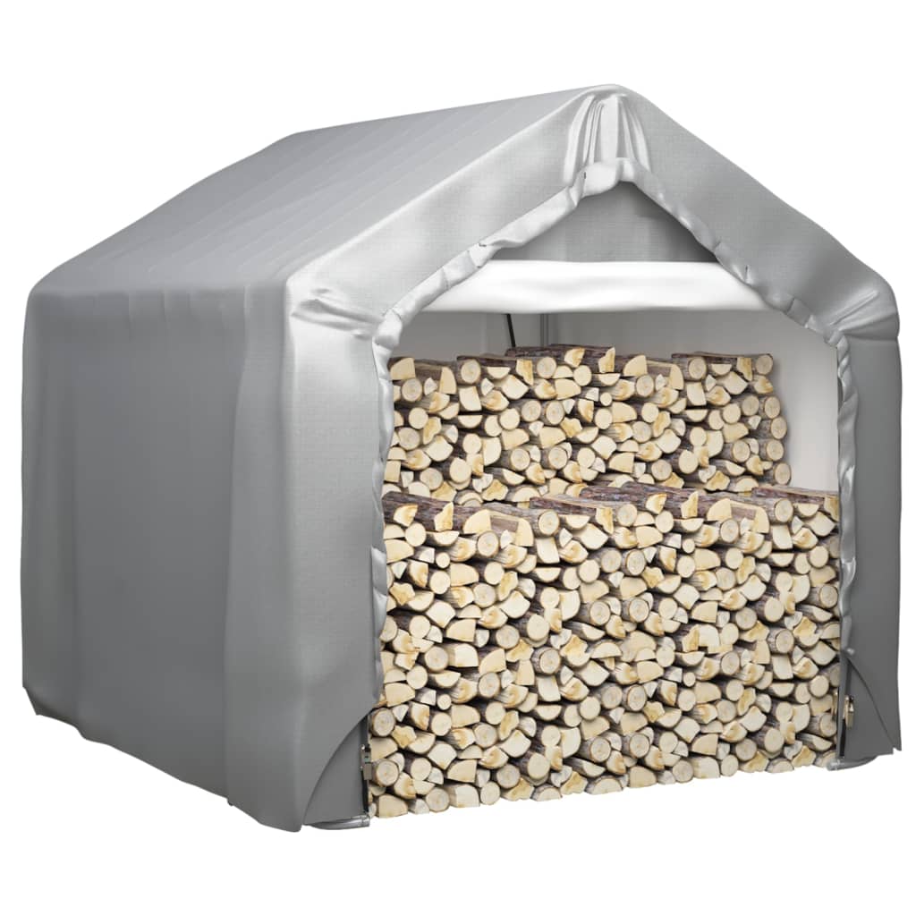 Lagerzelt 180x180 cm verzinkter Stahl grau