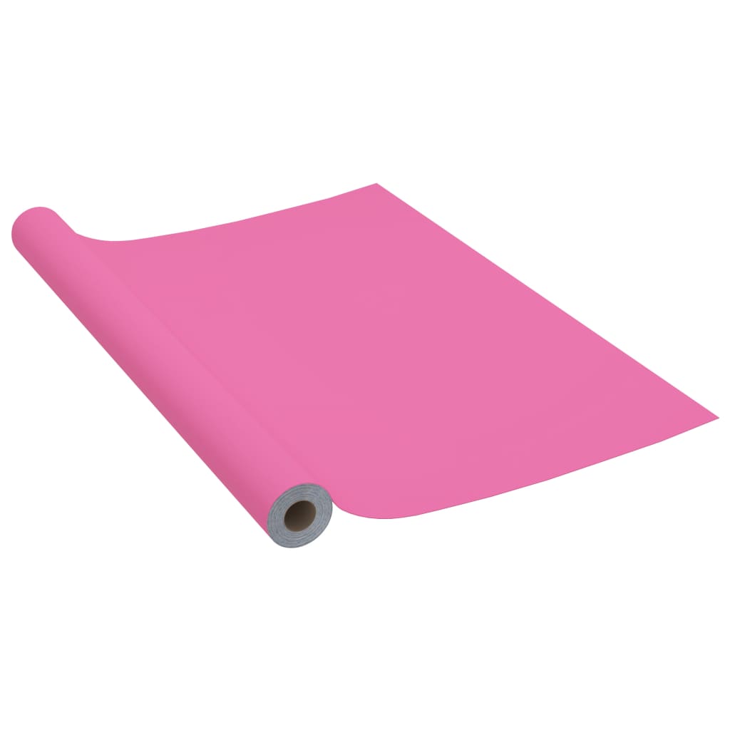 Meubelfolie Zelfklevend 500X90 Cm Pvc Hoogglans Roze