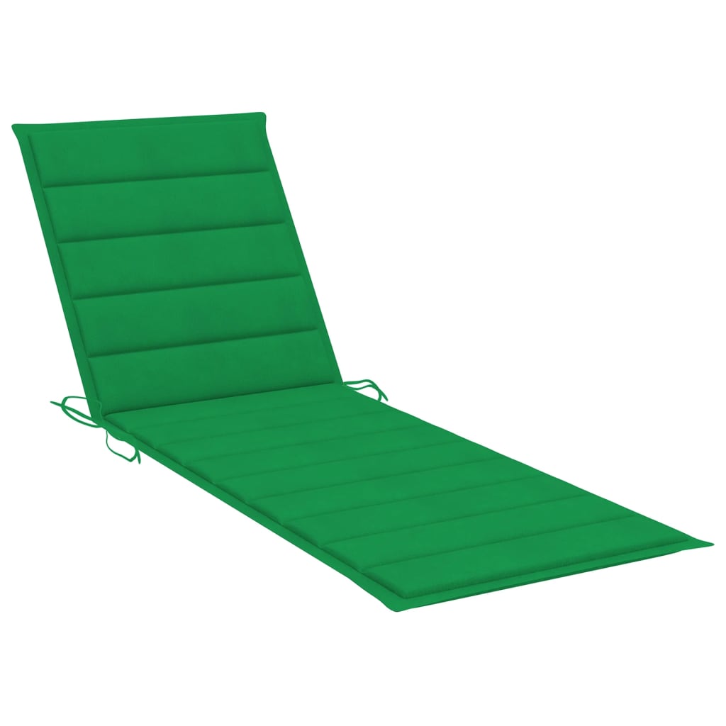 Ligbed Met Groen Kussen Geïmpregneerd Grenenhout