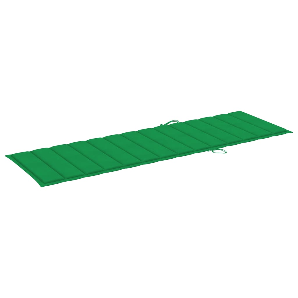 Ligbed Met Groen Kussen Geïmpregneerd Grenenhout