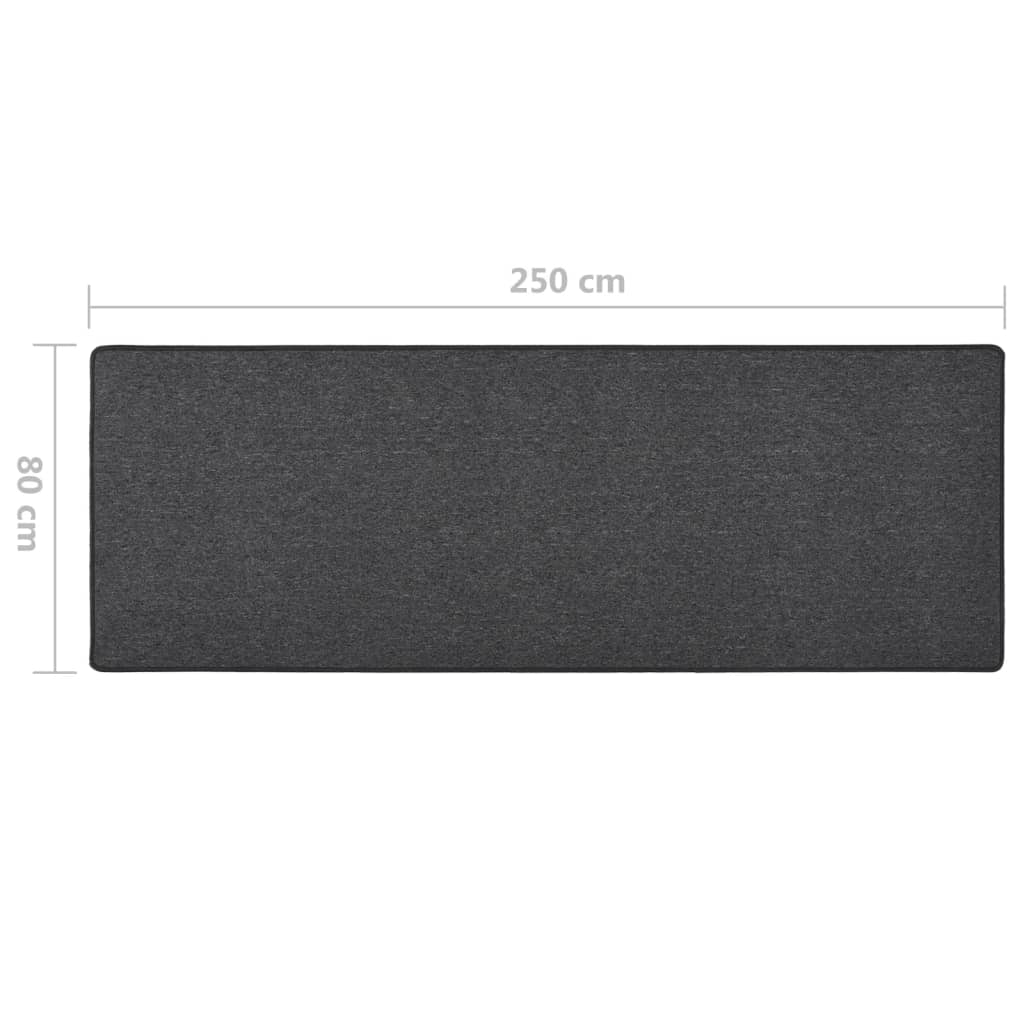 Tapijtloper 80X250 Cm Antracietkleurig