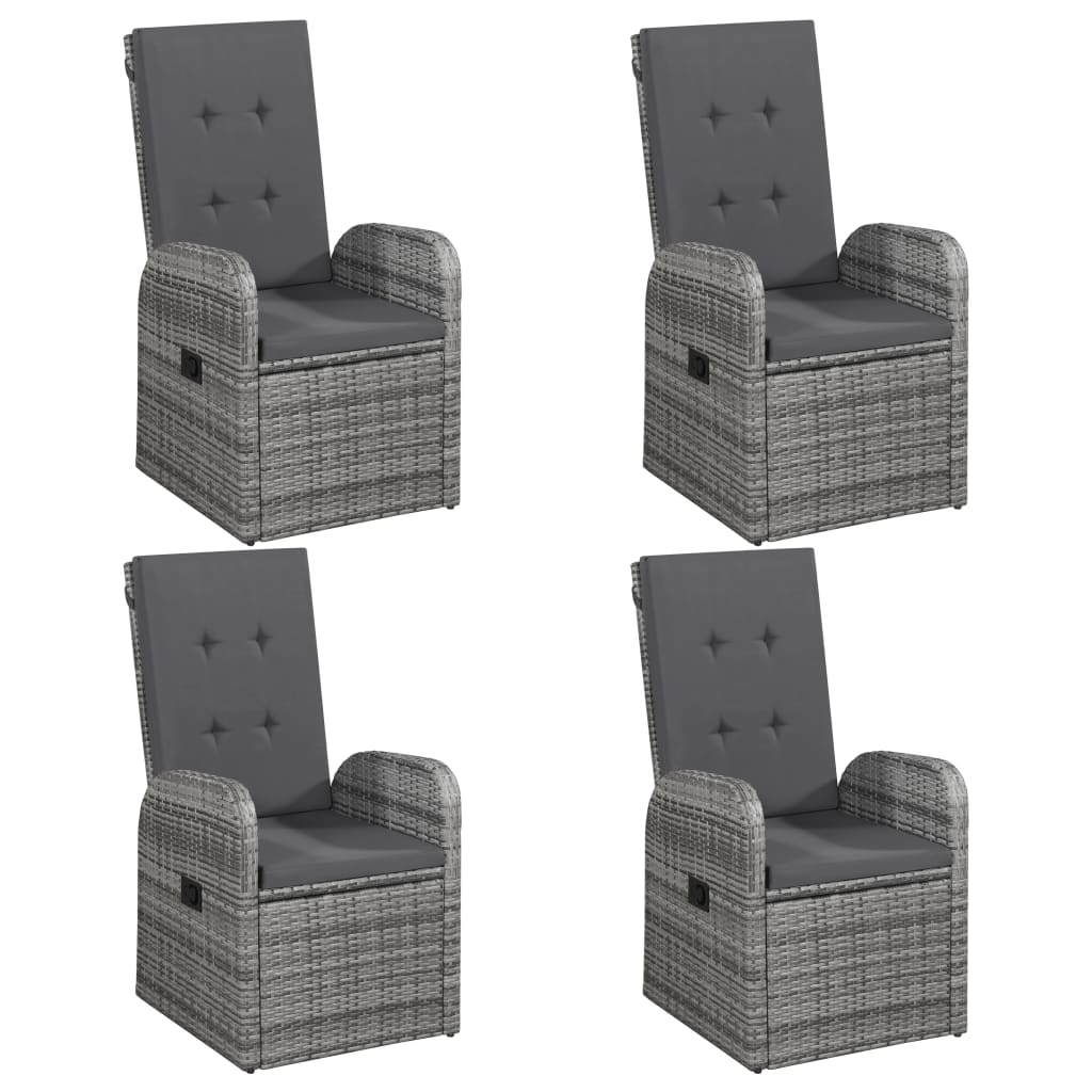 5-Delige Tuinset Grijs