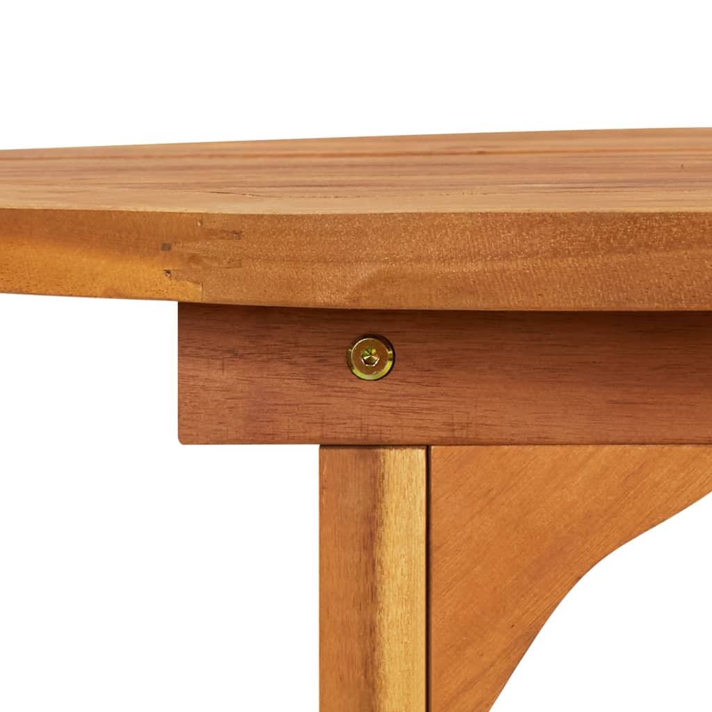 Tuintafel 220X90X75 Cm Massief Acaciahout