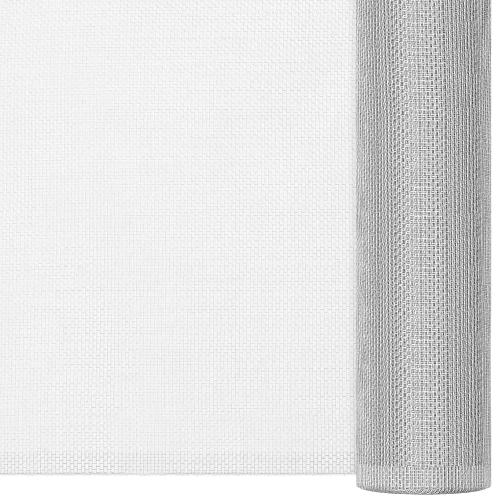 Mesh 60X2000 Cm Aluminium Silber