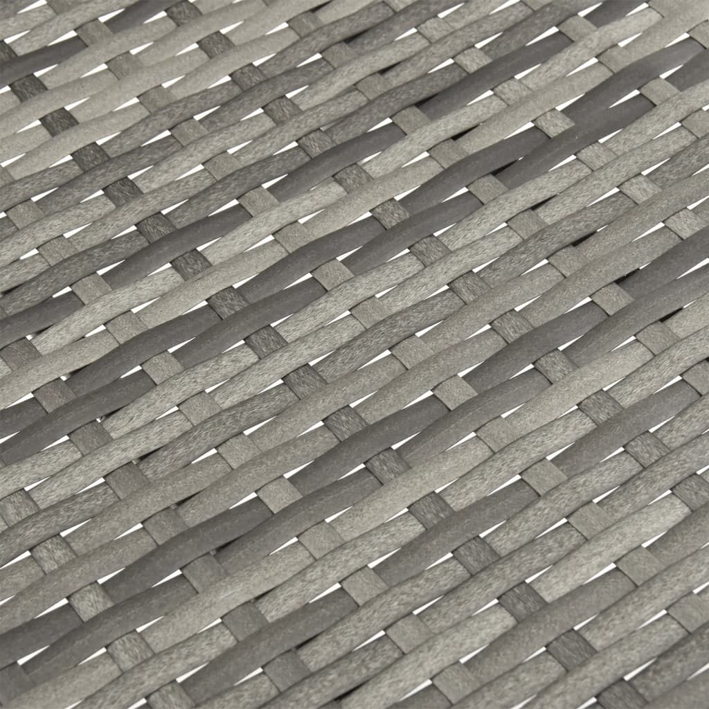 3-teiliges Gartenset Grau