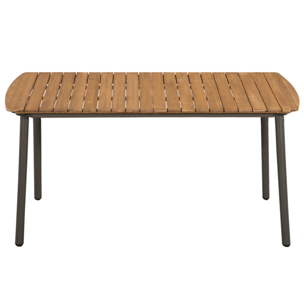 7-Delige Tuinset Poly Rattan Zwart