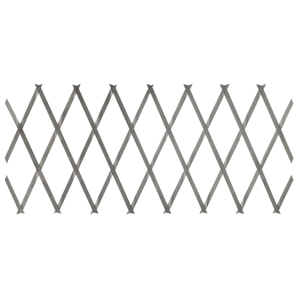 Tuinlatwerken 5 St 180X30 Cm Massief Vurenhout Grijs