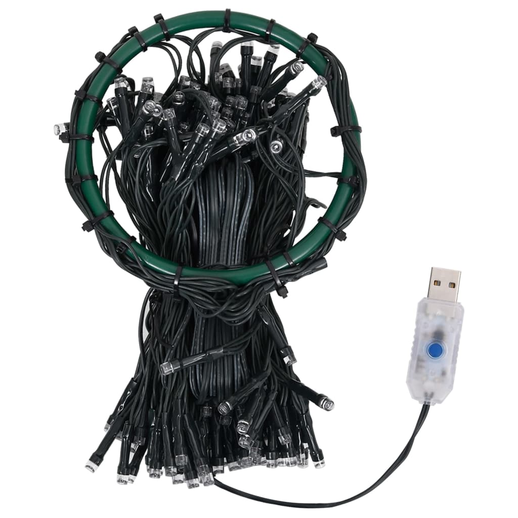 Kerstboomverlichting Met 180 Led's Blauw Net 180 Cm