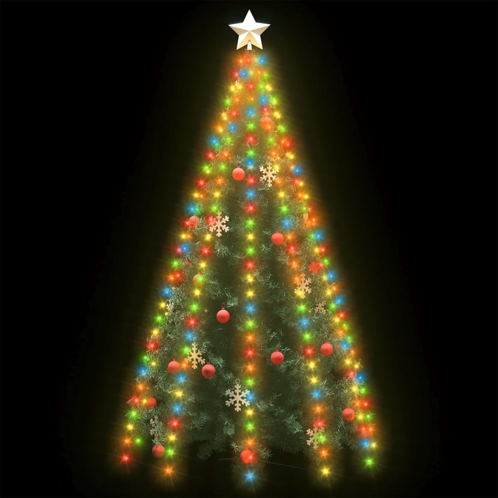 Kerstboomverlichting Met 300 Led's Meerkleurig Net 300 Cm