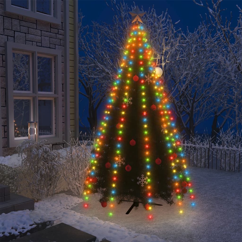 Kerstboomverlichting Met 300 Led's Meerkleurig Net 300 Cm