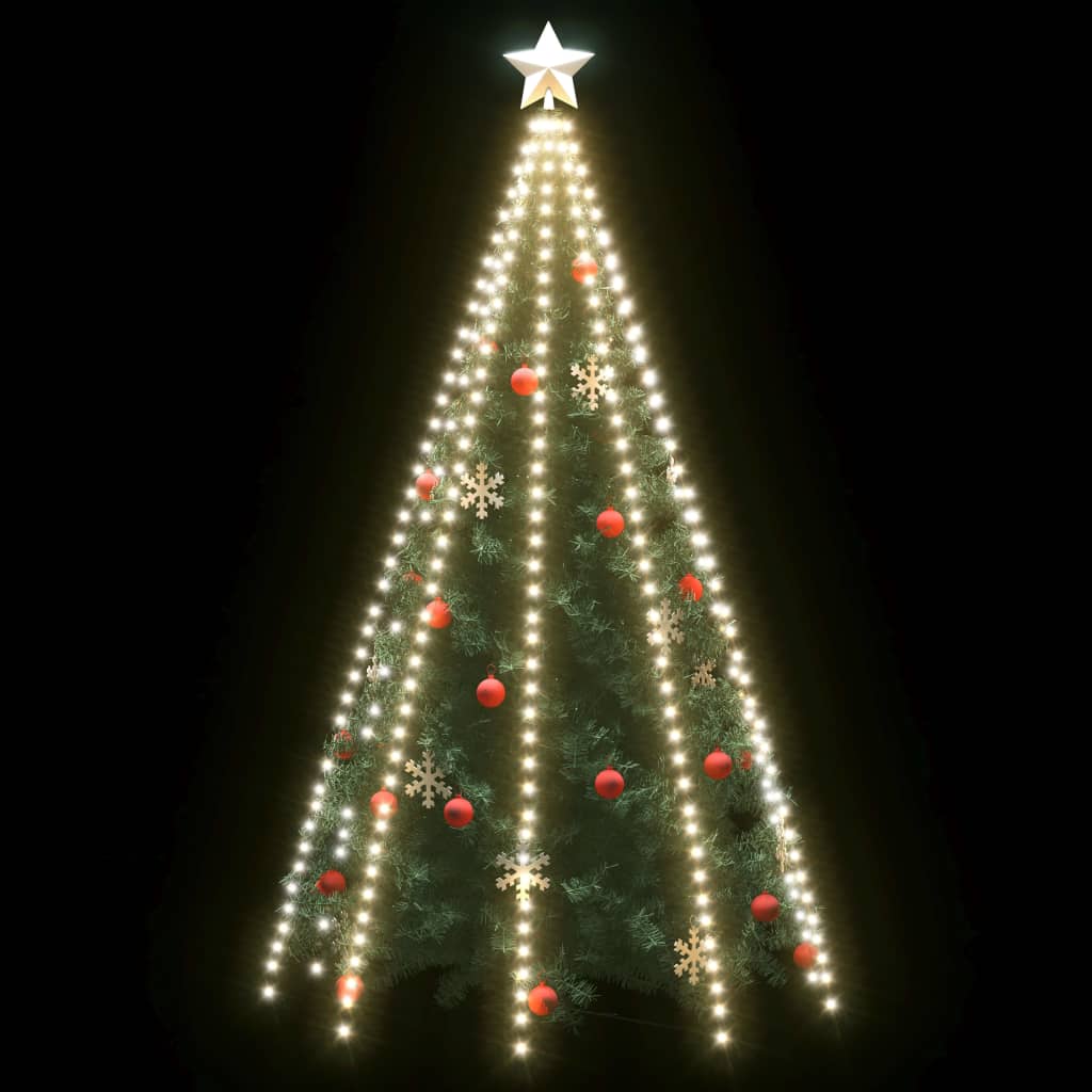 Kerstboomverlichting Met 400 Led's Koudwit Net 400 Cm