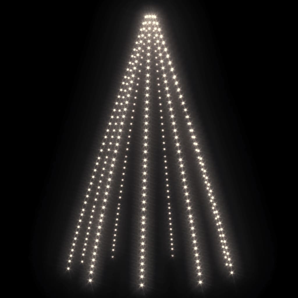 Kerstboomverlichting Met 400 Led's Koudwit Net 400 Cm