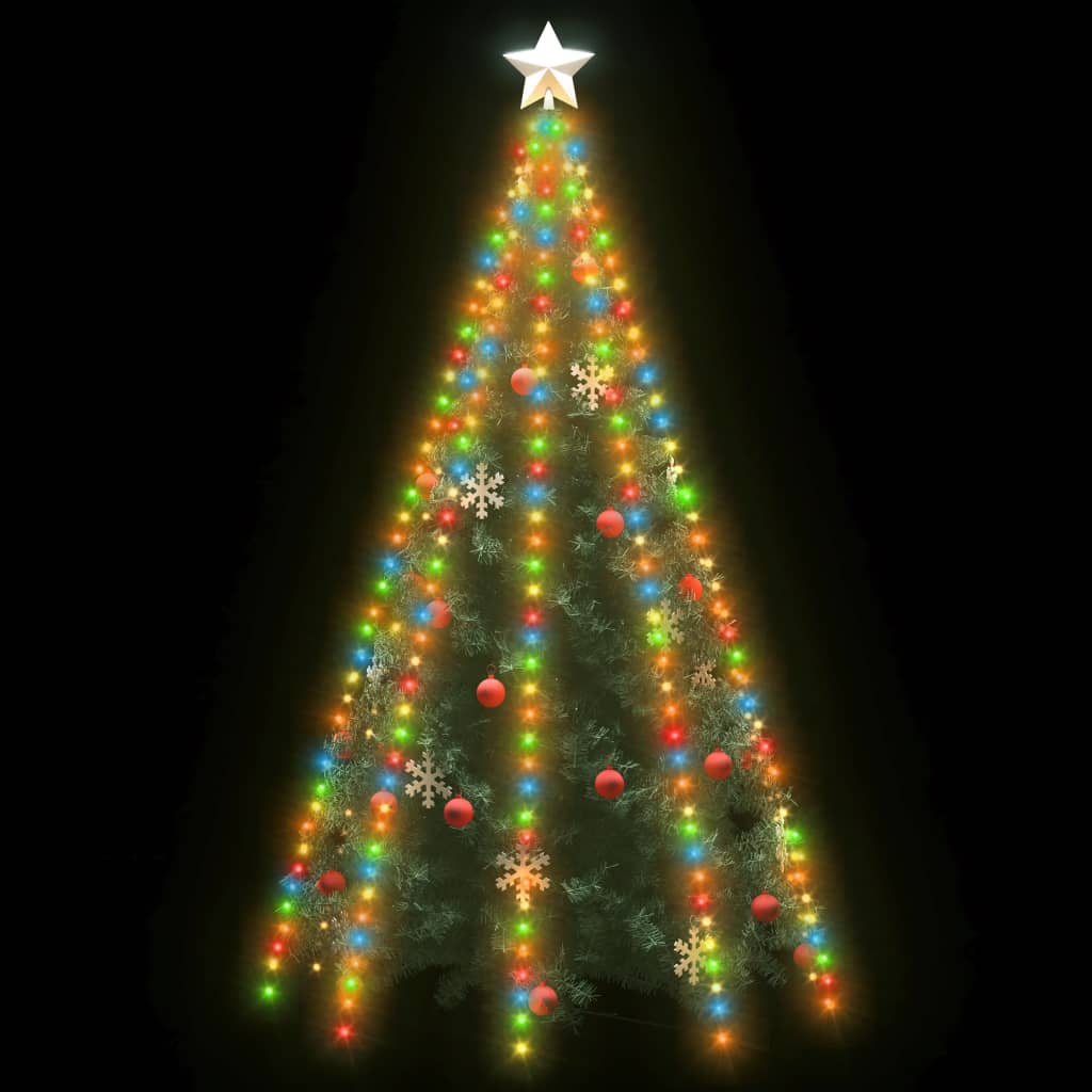 Kerstboomverlichting Met 400 Led's Meerkleurig Net 400 Cm