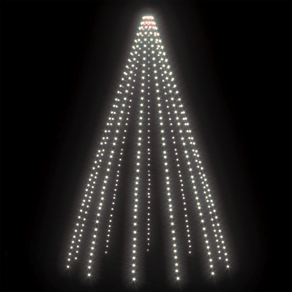Kerstboomverlichting Met 500 Led's Koudwit Binnen/Buiten 500 Cm