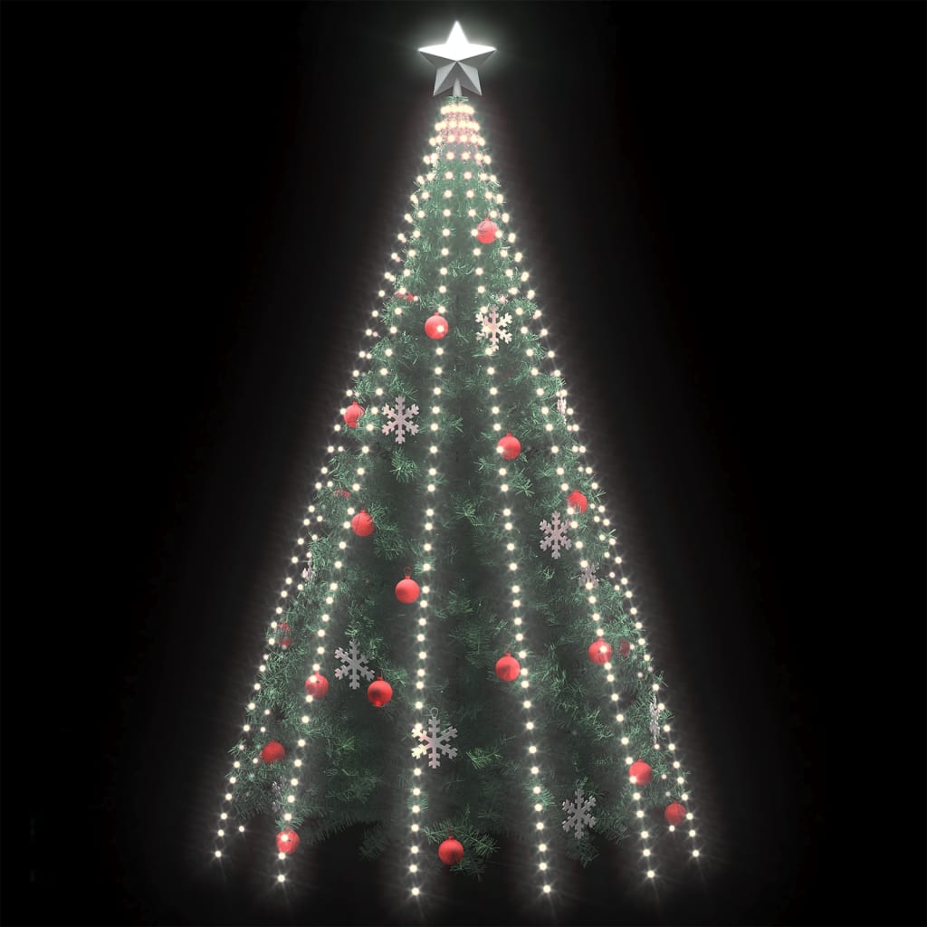 Kerstboomverlichting Met 500 Led's Koudwit Binnen/Buiten 500 Cm