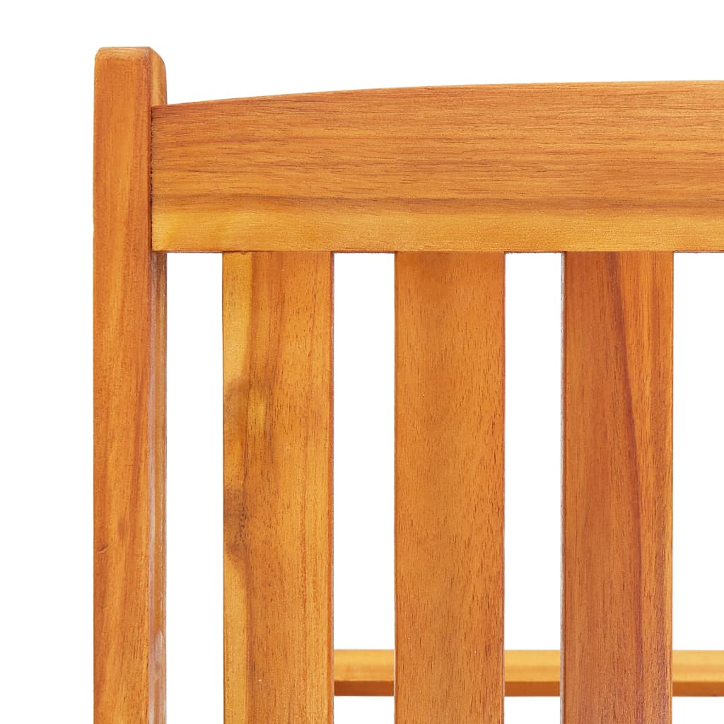 Ligstoelen 2 St Met Tafel En Kussens Massief Acaciahout