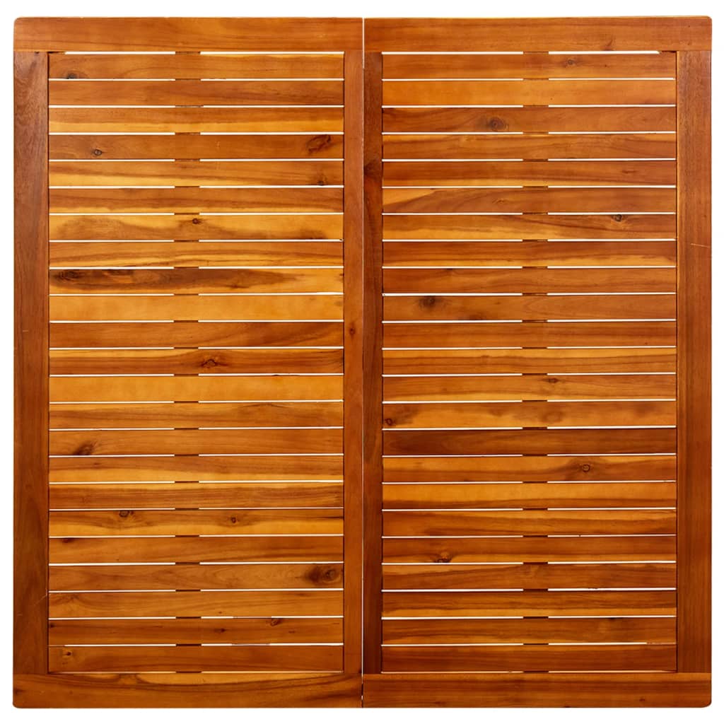 Tuintafel 110X110X45 Cm Massief Acaciahout