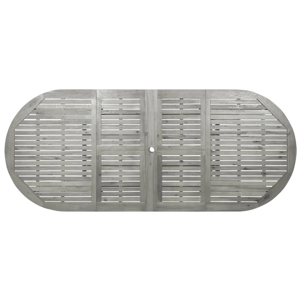 Gartentisch (160–240 x 100 x 75 cm) aus massivem Akazienholz