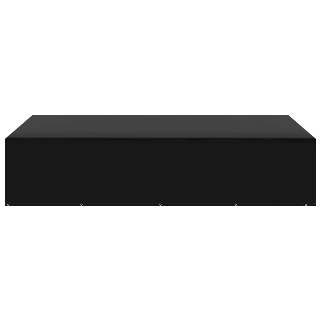 Tuinmeubelhoezen 2 St Met 12 Oogjes 325X205X70 Cm