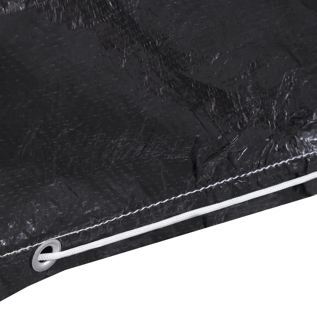 Tuinmeubel-/Barbecuehoezen 2 St Met 6 Oogjes 170X90X60 Cm