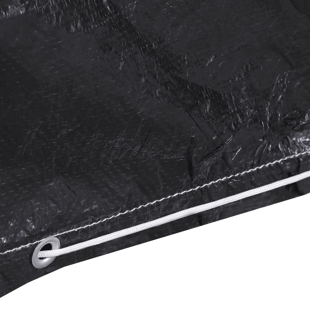 Tuinmeubelhoezen 2 St Met 6 Oogjes 160X80X75 Cm