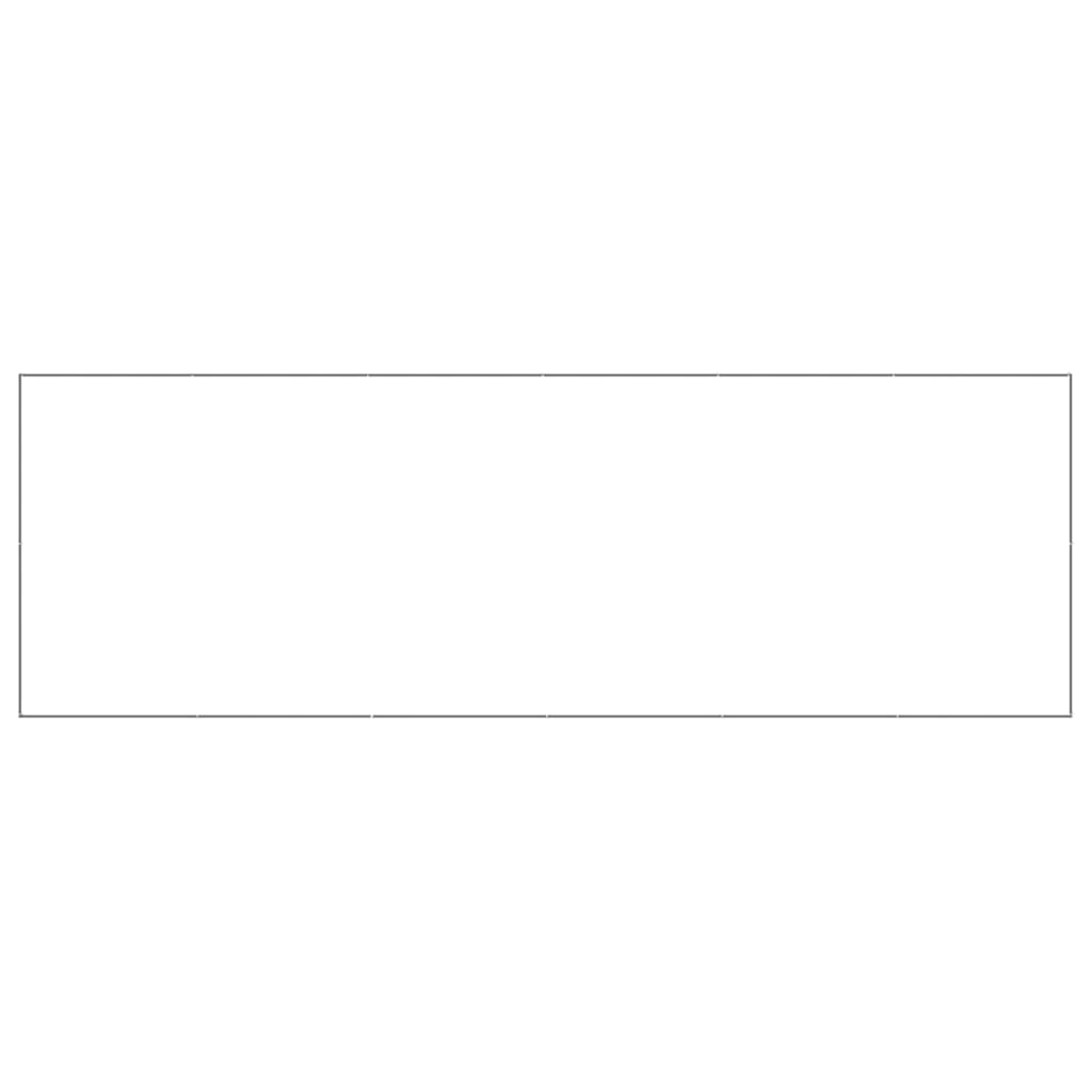 Hundehütte 12 m² Stahl silberfarben