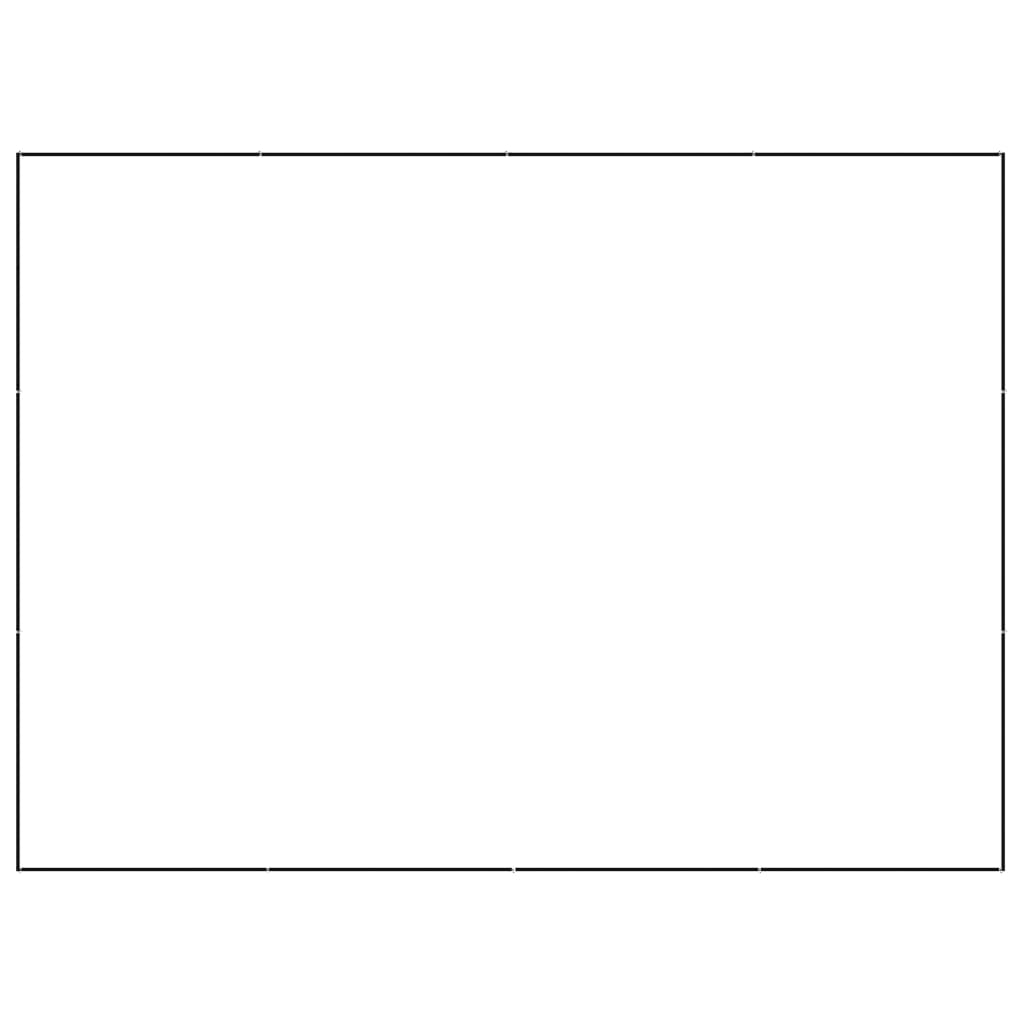 Hundehütte 12 m² Stahl Schwarz