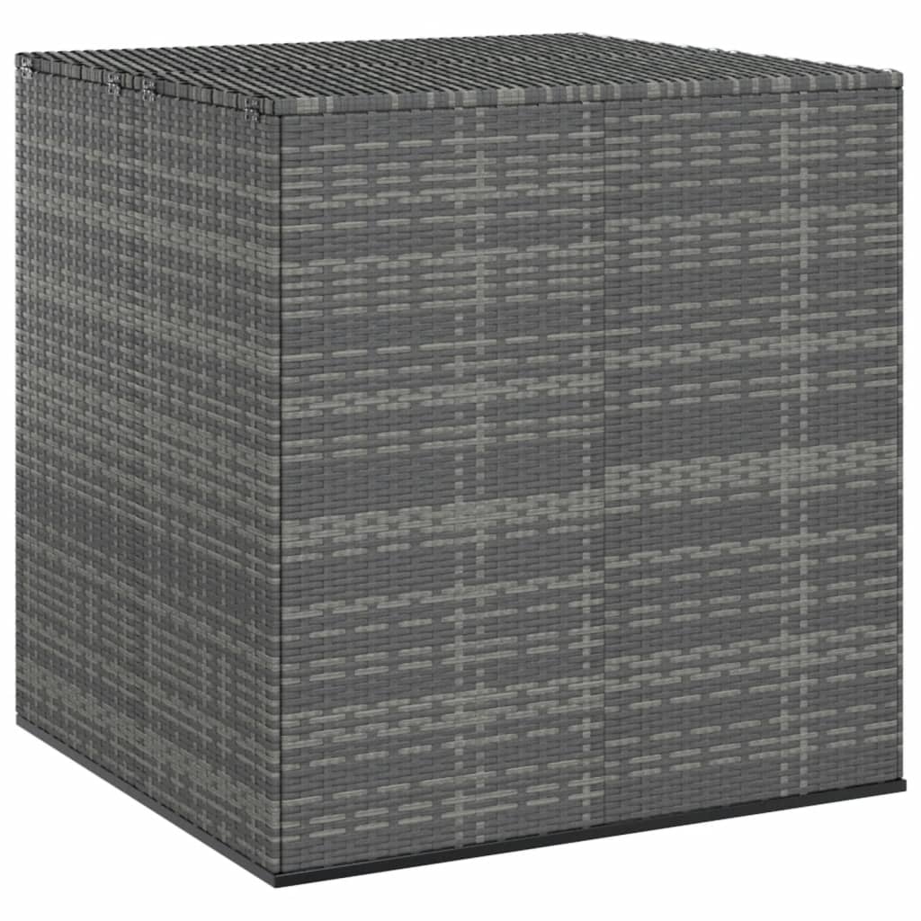 Tuinbox 100X97,5X104 Cm Polyetheen Rattan Grijs