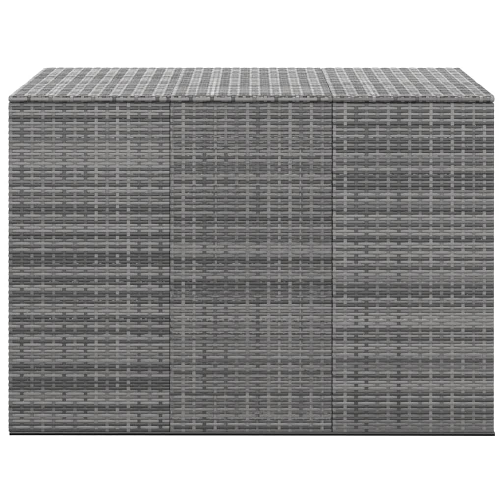 Tuinbox 145X100X103 Cm Polyetheen Rattan Grijs