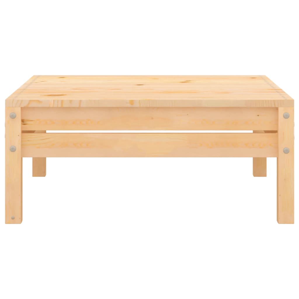 4-Delige Loungeset Massief Grenenhout