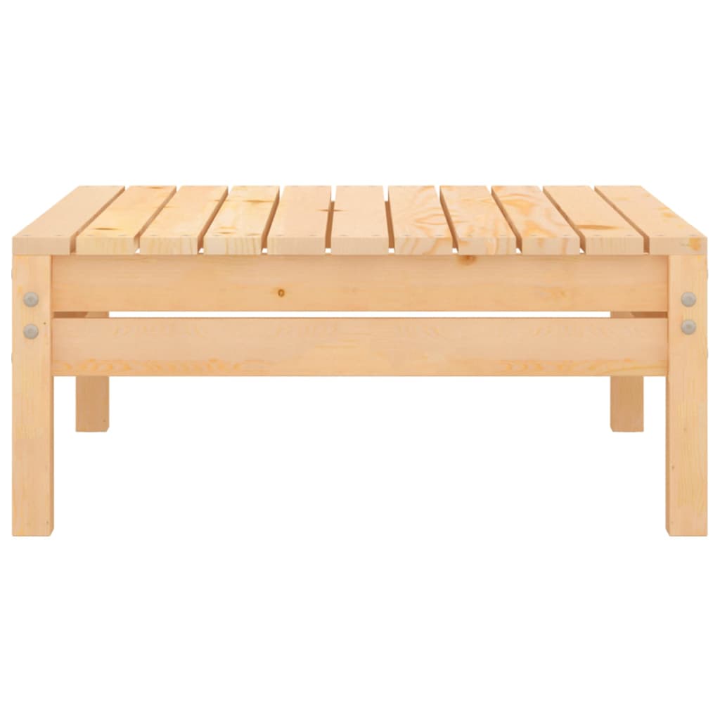 4-Delige Loungeset Massief Grenenhout