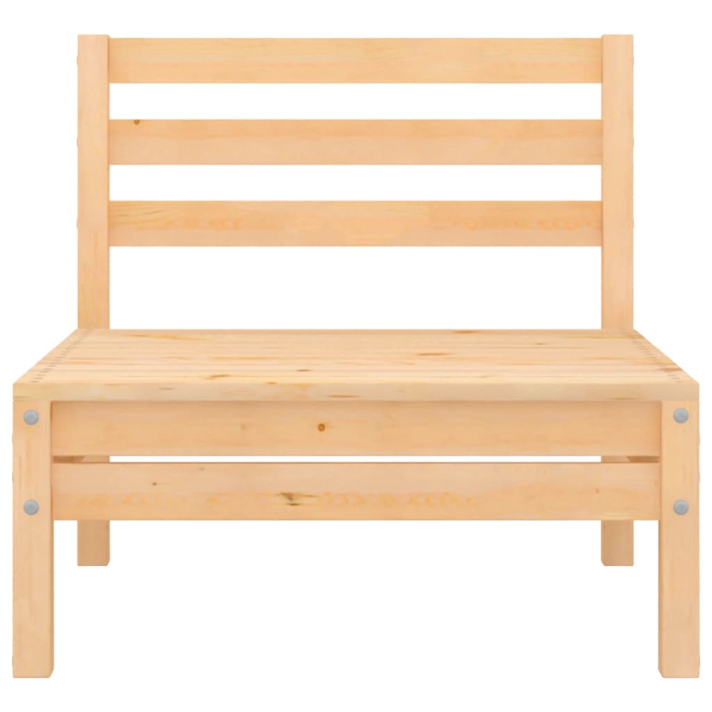 6-Delige Loungeset Massief Grenenhout
