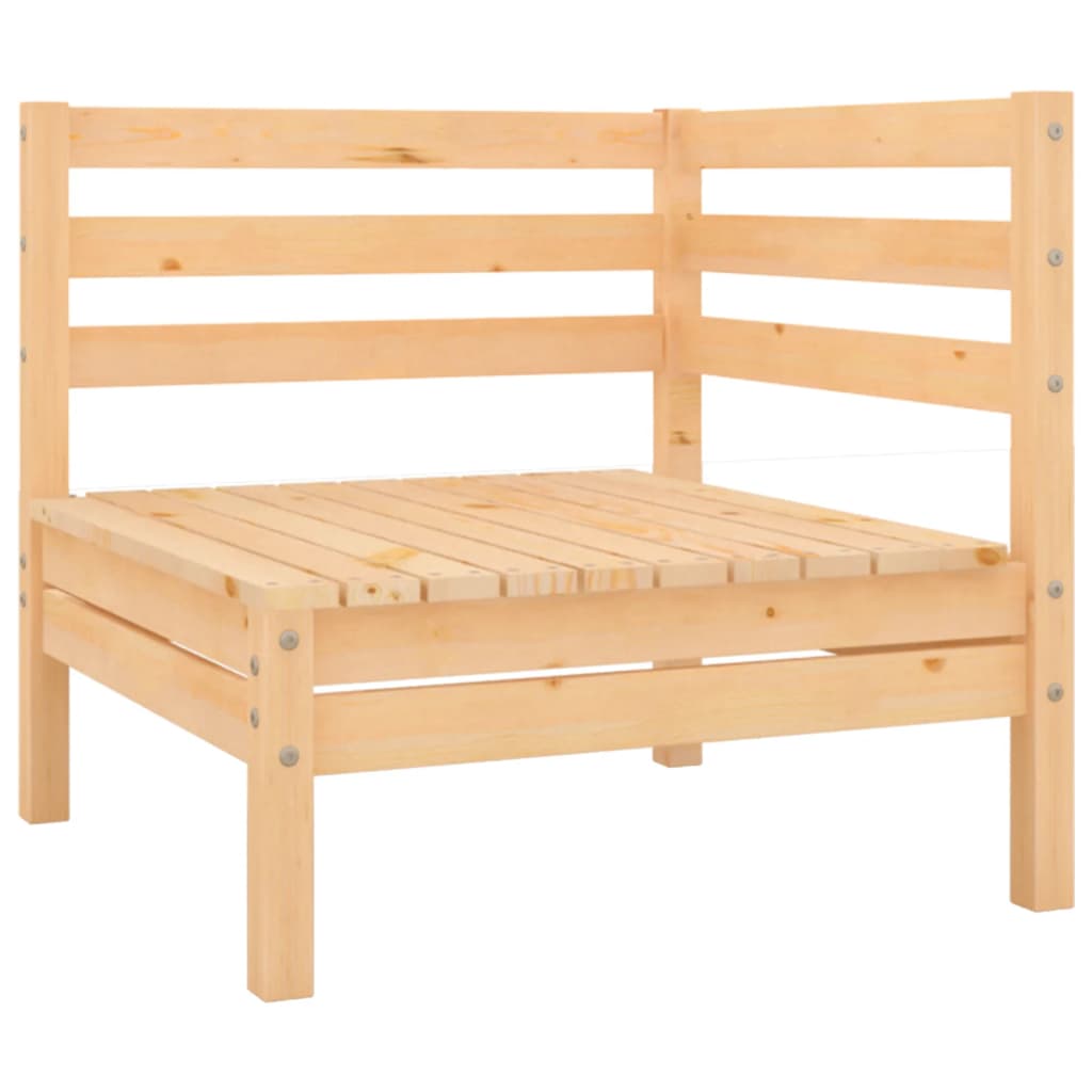 6-Delige Loungeset Massief Grenenhout