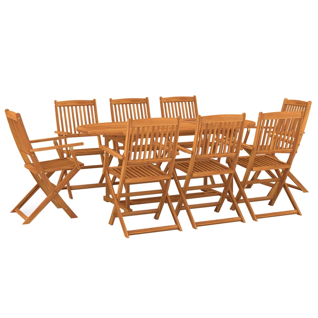 9-Delige Tuinset Massief Acaciahout